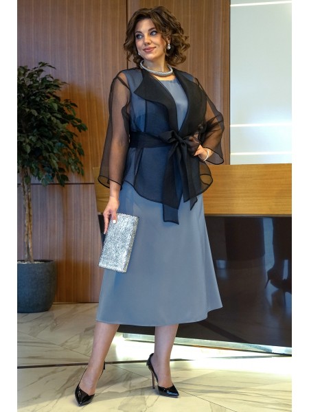 2433 черный+серый