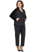 Брючный костюм артикул: 2466 черный от AlaniCollection - вид 10