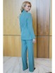 Брючный костюм артикул: 2398 мята от AlaniCollection - вид 2