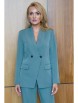 Брючный костюм артикул: 2398 мята от AlaniCollection - вид 3