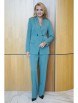 Брючный костюм артикул: 2398 мята от AlaniCollection - вид 4