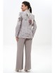 Брючный костюм артикул: 2492 серый от AlaniCollection - вид 2