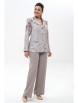 Брючный костюм артикул: 2492 серый от AlaniCollection - вид 6