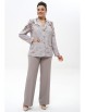 Брючный костюм артикул: 2492 серый от AlaniCollection - вид 8