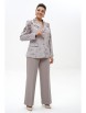 Брючный костюм артикул: 2492 серый от AlaniCollection - вид 9