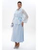 Плательный костюм артикул: 2429 голубой от AlaniCollection - вид 9