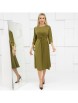 Платье артикул: Беспроигрышная формула (хаки) от CHARUTTI - вид 6