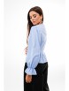 Блузка артикул: 1411 голубой от Anelli - вид 5