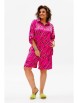 Костюм с шортами артикул: 1407 малиновый от Anelli - вид 2