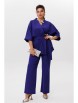 Брючный костюм артикул: 1597 пурпурно синий от Anelli - вид 3