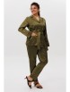 Брючный костюм артикул: 1619 оливковая роща от Anelli - вид 7