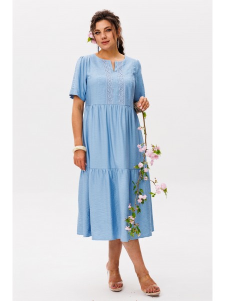 1604 голубое кружево