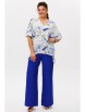 Брюки артикул: 1630.1 лазурь лилий от Anelli - вид 2