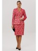 Юбочный костюм артикул: 1741 китайский красный от Anelli - вид 7