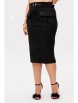 Юбка артикул: 1684 уютный черный от Anelli - вид 10