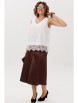 Юбка артикул: 1510 жженная карамель от Anelli - вид 4