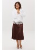 Юбка артикул: 1510 жженная карамель от Anelli - вид 6
