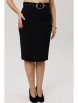 Юбка артикул: 1809 черный карандаш от Anelli - вид 1