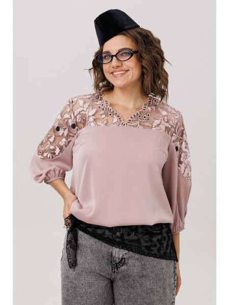 1790 пудровая вуаль