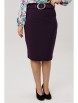 Юбка артикул: 1809 сливовый карандаш от Anelli - вид 7