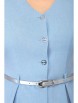 Юбочный костюм артикул: 690 голубой жакет от Anelli - вид 3