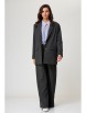 Брючный костюм артикул: 1187 оникс от Anelli - вид 6