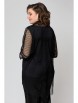 Брючный костюм артикул: М-854А черный от Solomea Lux - вид 2