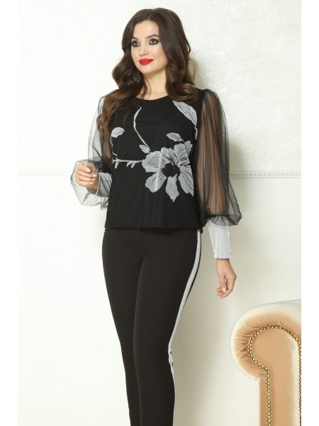 769 черный с серебром