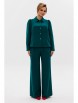 Брючный костюм артикул: М-236 изумруд от Мублиз - вид 12