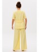 Брючный костюм артикул: М-250 желтый от Мублиз - вид 2