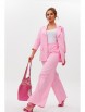 Брючный костюм артикул: М-260 розовый от Мублиз - вид 16