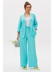 Брючный костюм артикул: М-260 голубой от Мублиз - вид 14