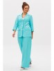 Брючный костюм артикул: М-260 голубой от Мублиз - вид 16