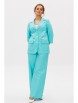 Брючный костюм артикул: М-260 голубой от Мублиз - вид 10