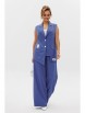 Брючный костюм артикул: 246 голубой от Мублиз - вид 11