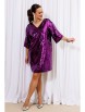 Нарядное платье артикул: М-297 фиолет от Мублиз - вид 24
