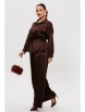 Брючный костюм артикул: М-255 шоколад от Мублиз - вид 15