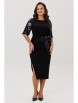 Нарядное платье артикул: М-296 черный от Мублиз - вид 9