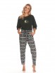 Пижама артикул: 2768 AW22/23 CHANEL Пижама женская со штанами от Taro - вид 2