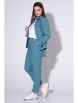 Брючный костюм артикул: 694 аквамарин от Лиона-Стиль - вид 2