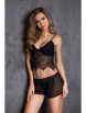 Пижама артикул: Evelin 17532 черный от Mia-mia - вид 1