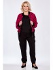 Брючный костюм артикул: 2291 черный+малина от Belinga - вид 4