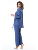 Брючный костюм артикул: 5123 голубой деним от Ollsy - вид 2