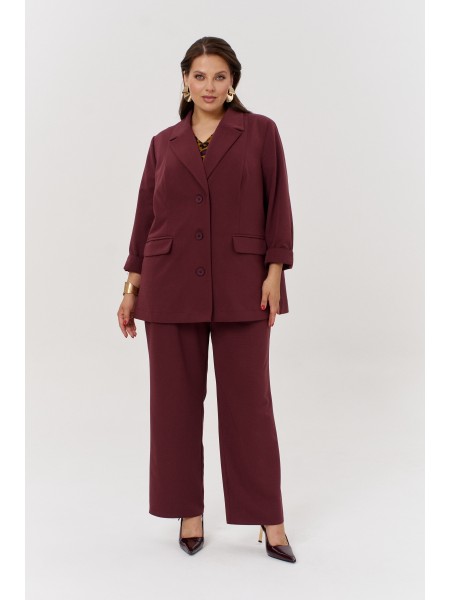 М166/1 бургунди+леопард