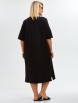 Платье артикул: М203/2 черный от OVERYOU - вид 2