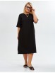 Платье артикул: М203/2 черный от OVERYOU - вид 1