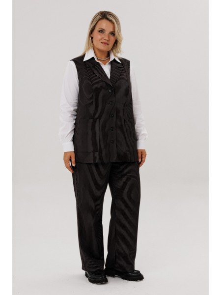 М223 черно-белый полоска