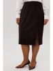 Юбочный костюм артикул: М226/1 шоколад от OVERYOU - вид 8