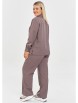 Брючный костюм артикул: М217 капучино от OVERYOU - вид 2