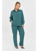 Брючный костюм артикул: М217/1 мох от OVERYOU - вид 7